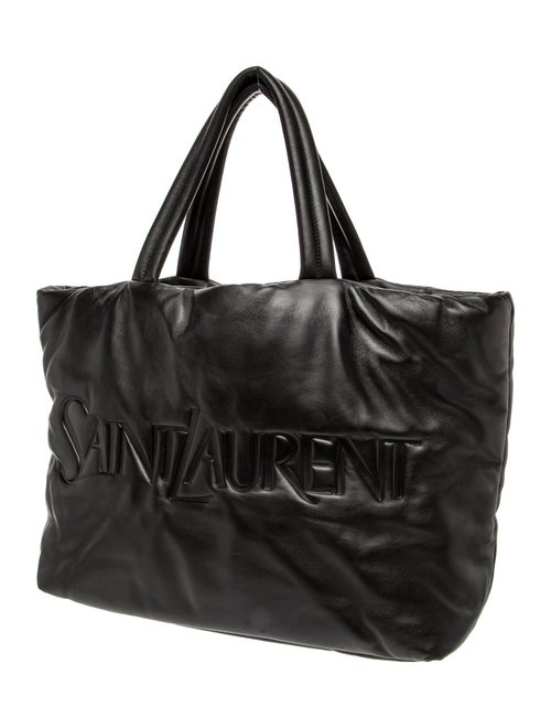 Saint Laurent Leather Tote 2023