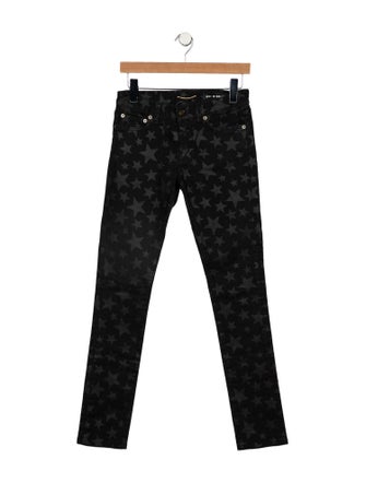 Saint Laurent Low-Rise Skinny Leg Jeans