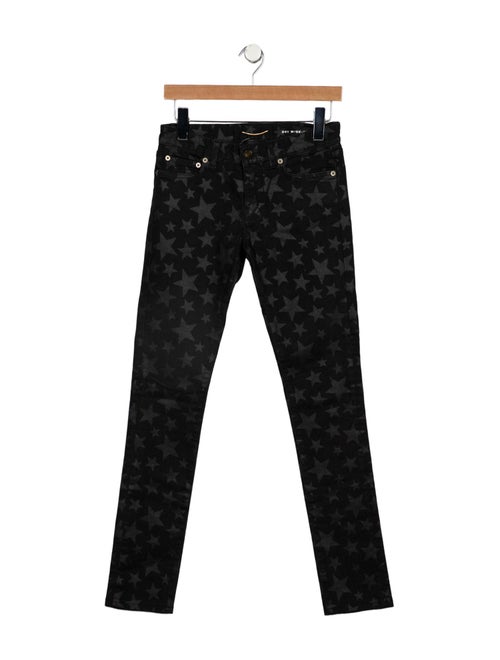 Saint Laurent Low-Rise Skinny Leg Jeans