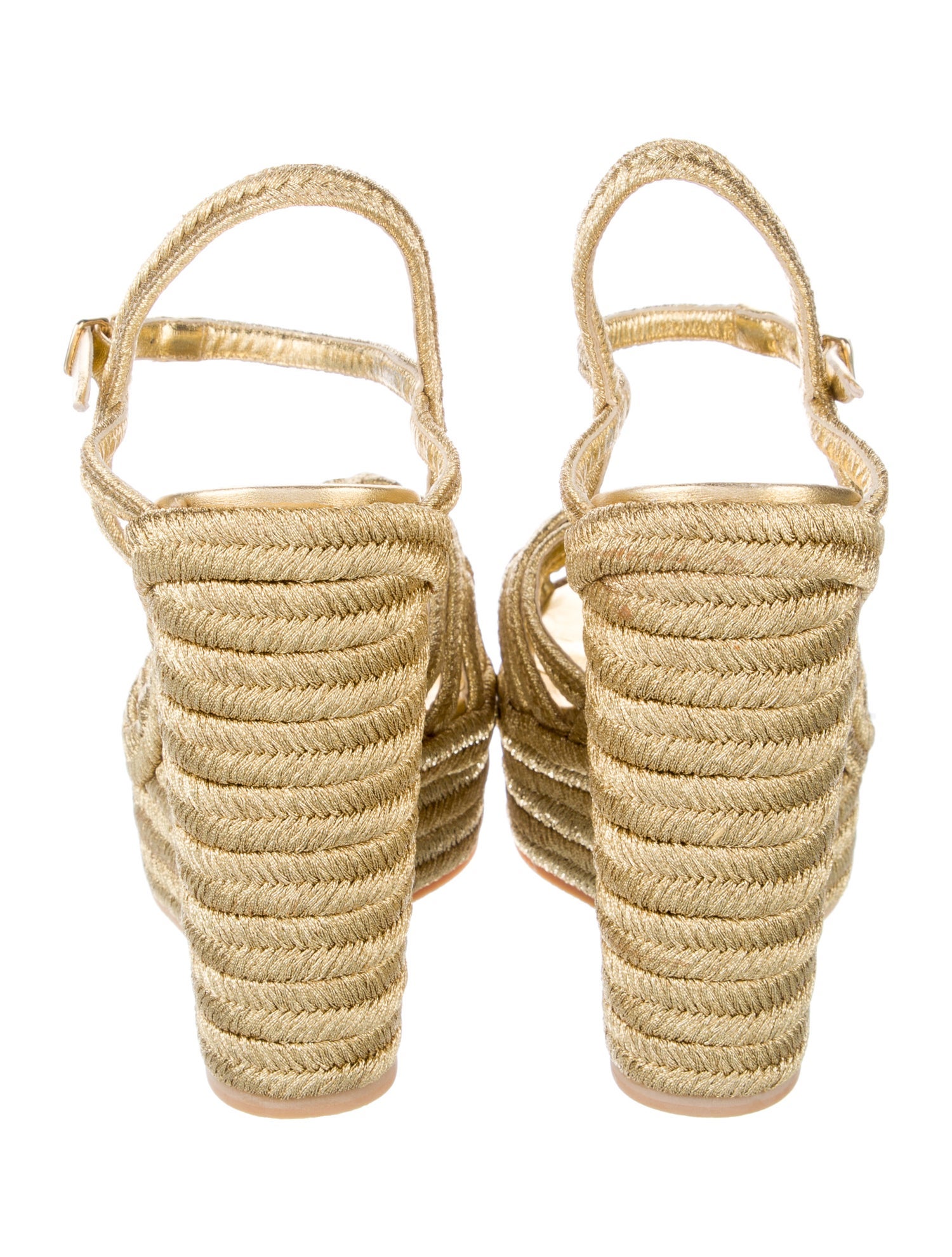 Saint Laurent Jute Espadrilles