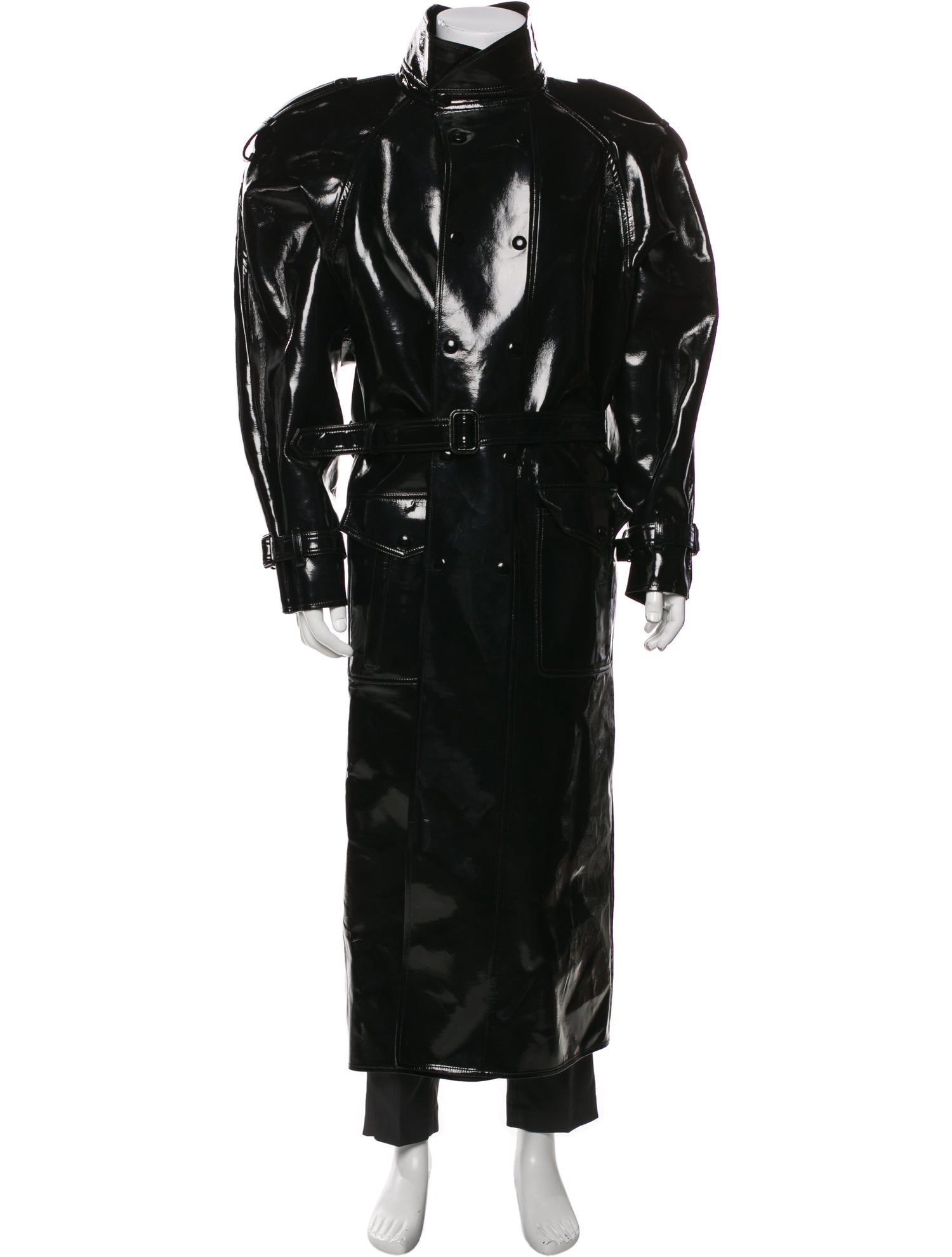 Saint Laurent 2023 Graphic Print Parka