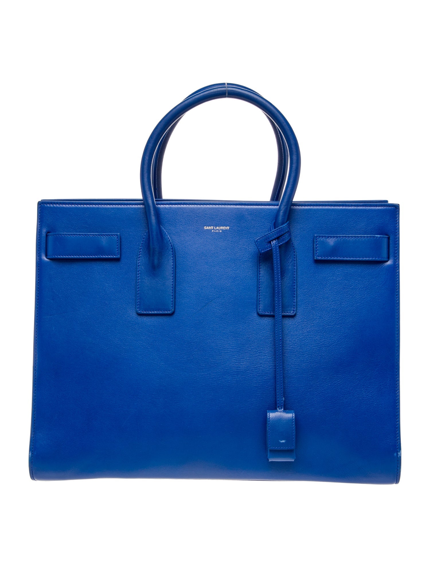 Saint Laurent Leather Sac De Jour Small