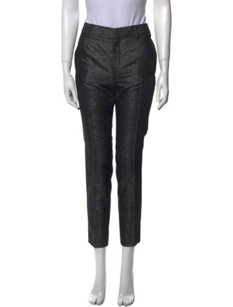 Saint Laurent Virgin Wool Skinny Leg Pants