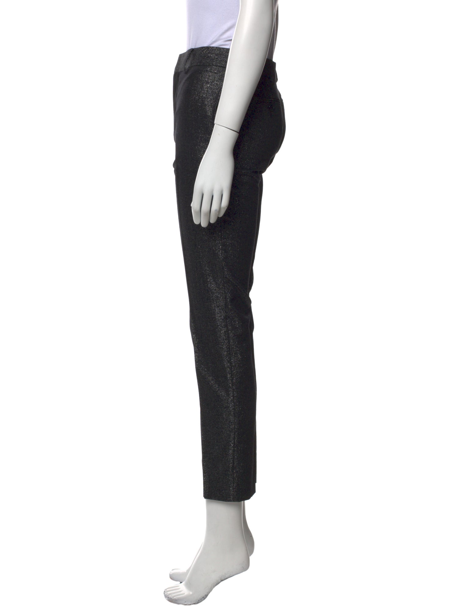Saint Laurent Virgin Wool Skinny Leg Pants