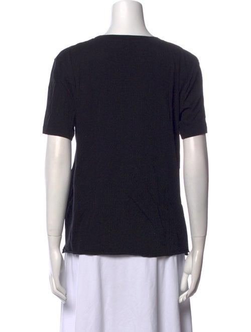 Saint Laurent Graphic Print Crew Neck T-Shirt