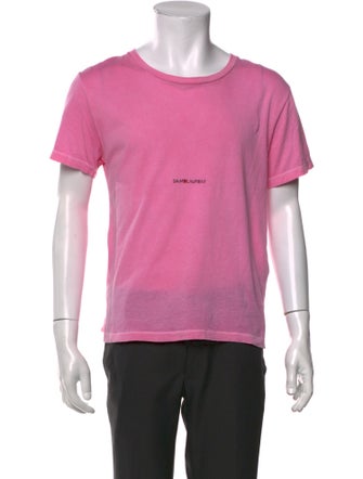 Saint Laurent 2018 Graphic Print T-Shirt