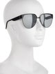 Saint Laurent Aviator Mirrored Sunglasses