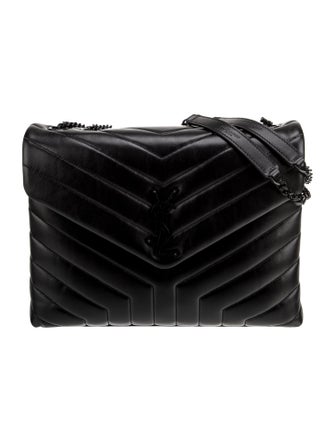 Saint Laurent Chevron LouLou Medium