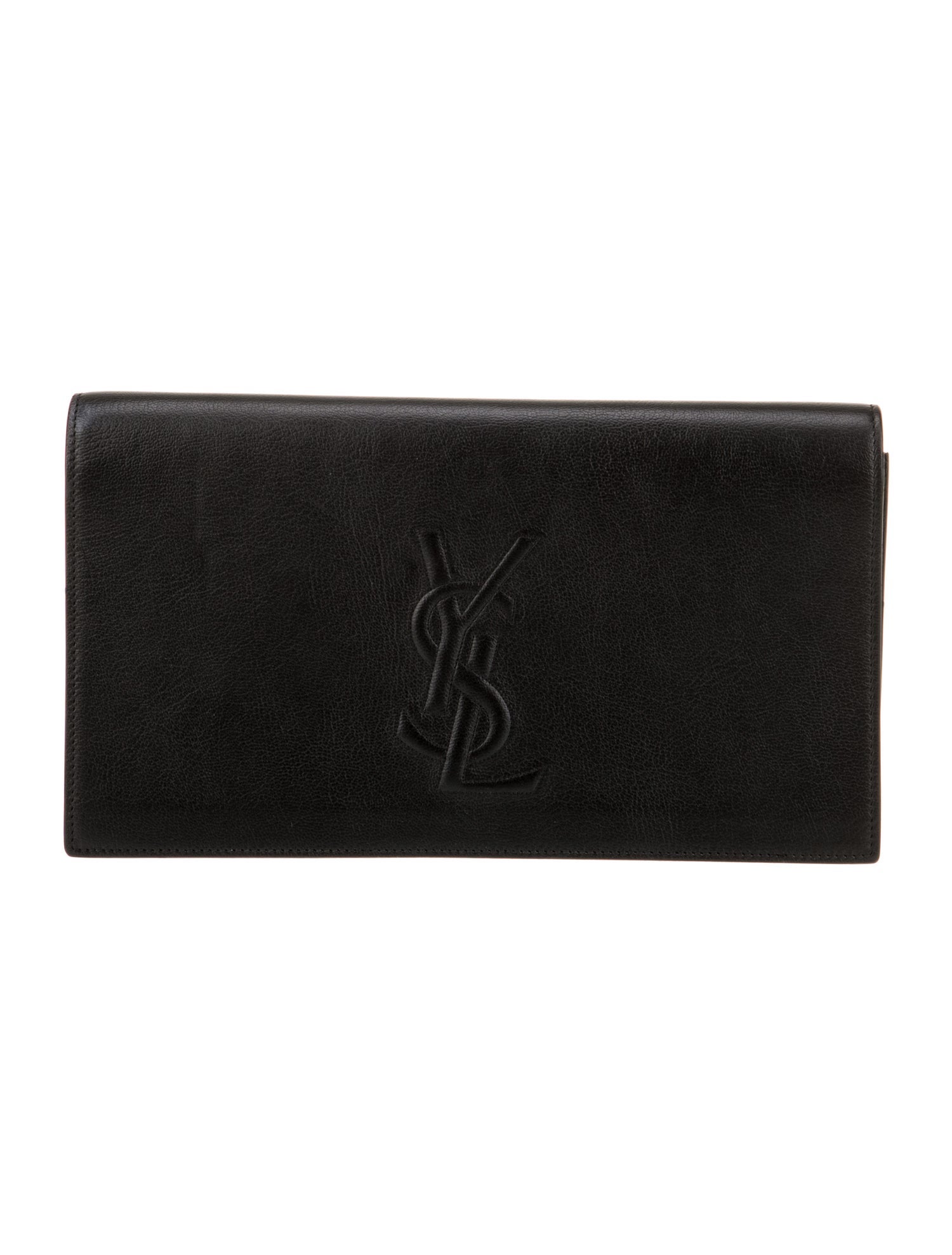 Yves Saint Laurent Leather Clutch