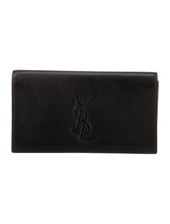 Yves Saint Laurent Leather Clutch