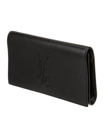 Yves Saint Laurent Leather Clutch