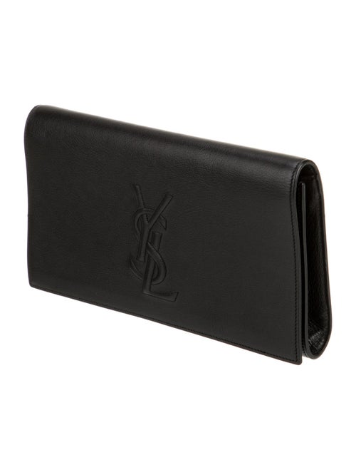 Yves Saint Laurent Leather Clutch