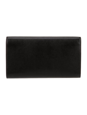 Yves Saint Laurent Leather Clutch