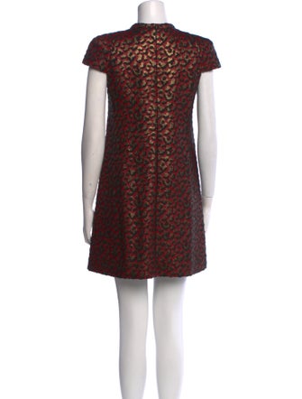 Saint Laurent Printed Mini Dress