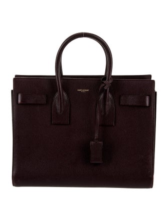 Saint Laurent Leather Sac De Jour Small