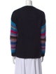 Saint Laurent Mohair Printed Sweater