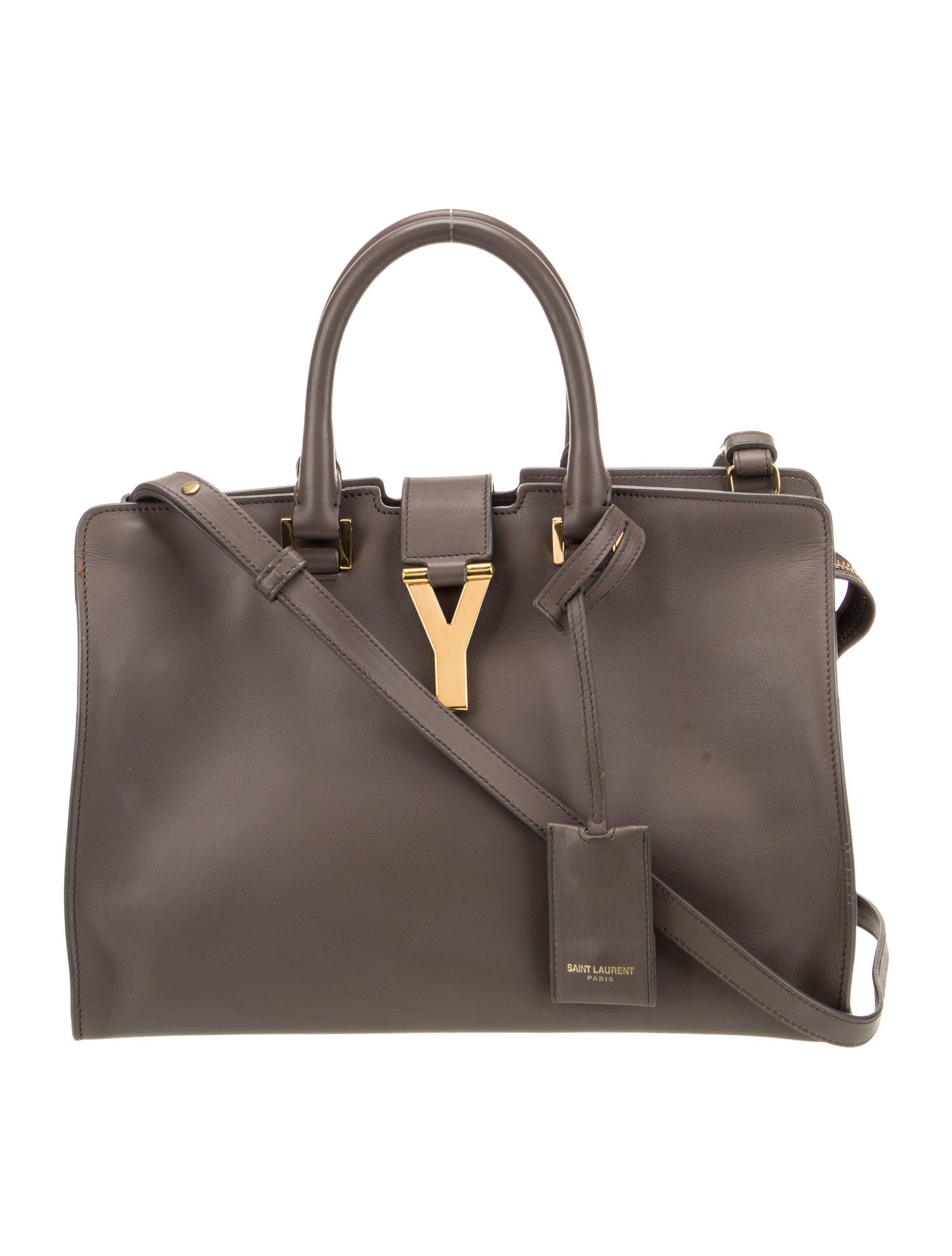 Saint Laurent Leather Top Handle Bag