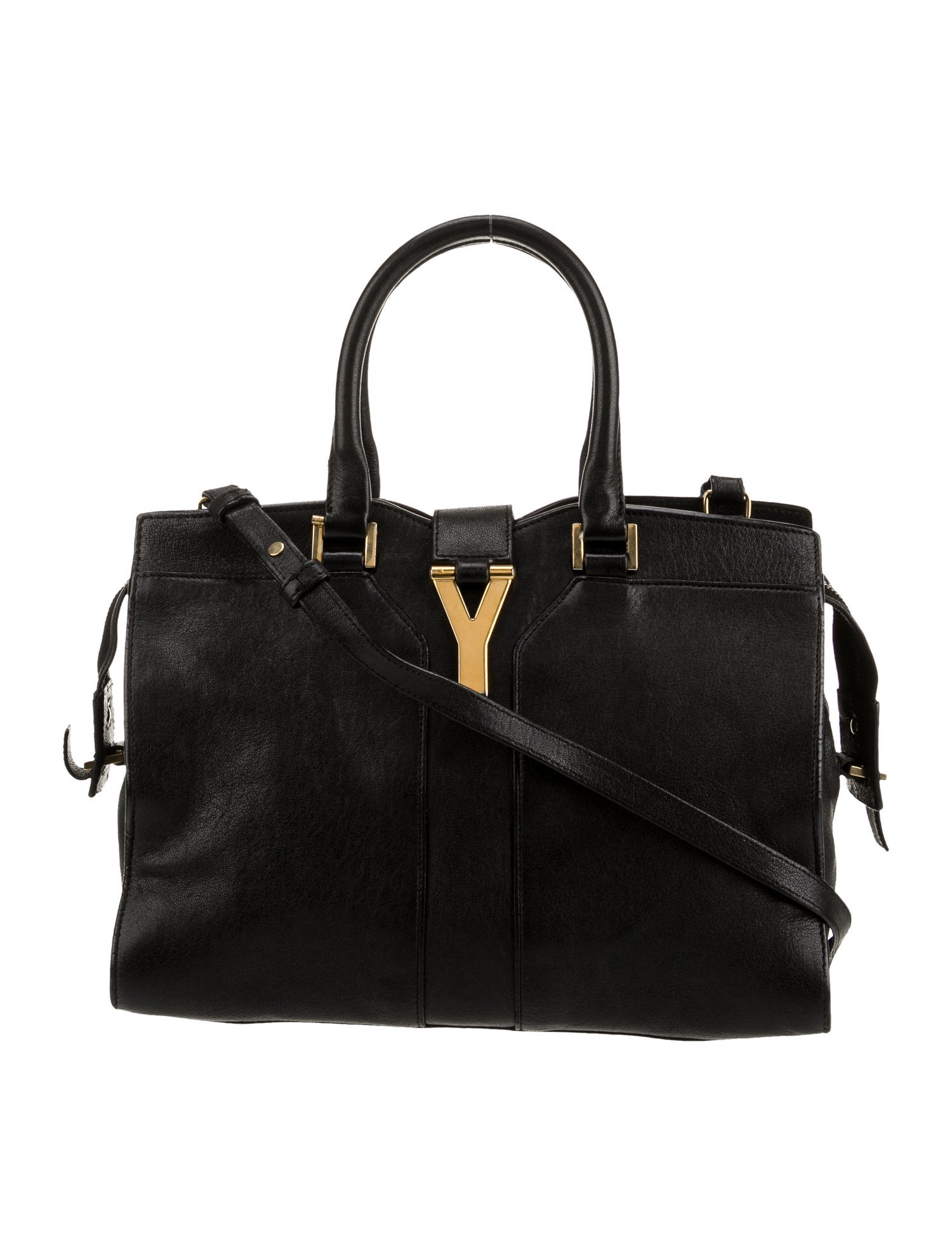 Saint Laurent Leather Top Handle Bag