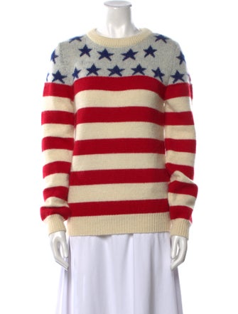 Saint Laurent Wool Striped Sweater
