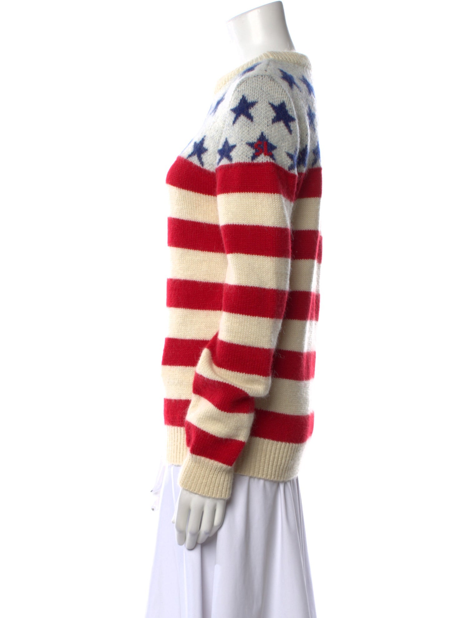 Saint Laurent Wool Striped Sweater