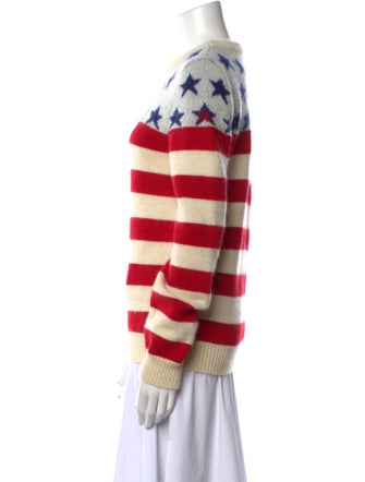 Saint Laurent Wool Striped Sweater