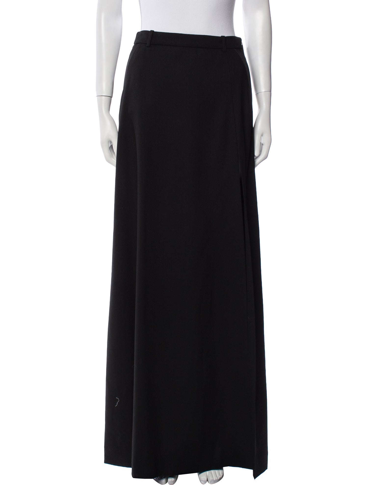 Saint Laurent Wool Long Skirt