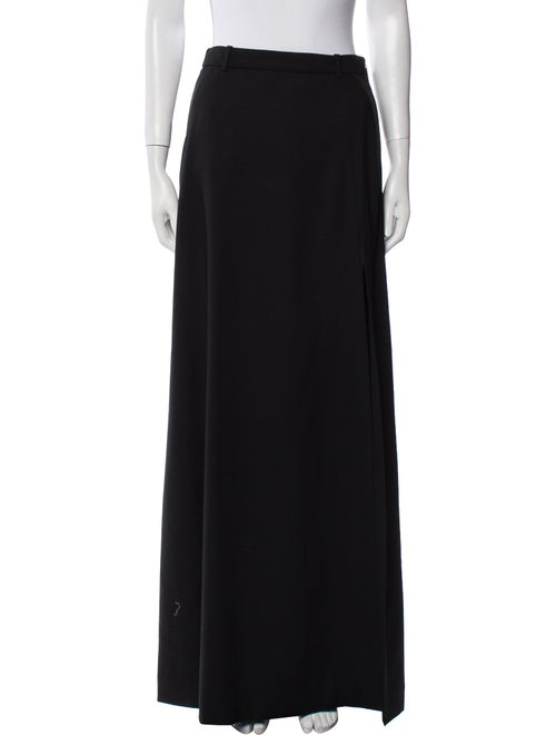 Saint Laurent Wool Long Skirt
