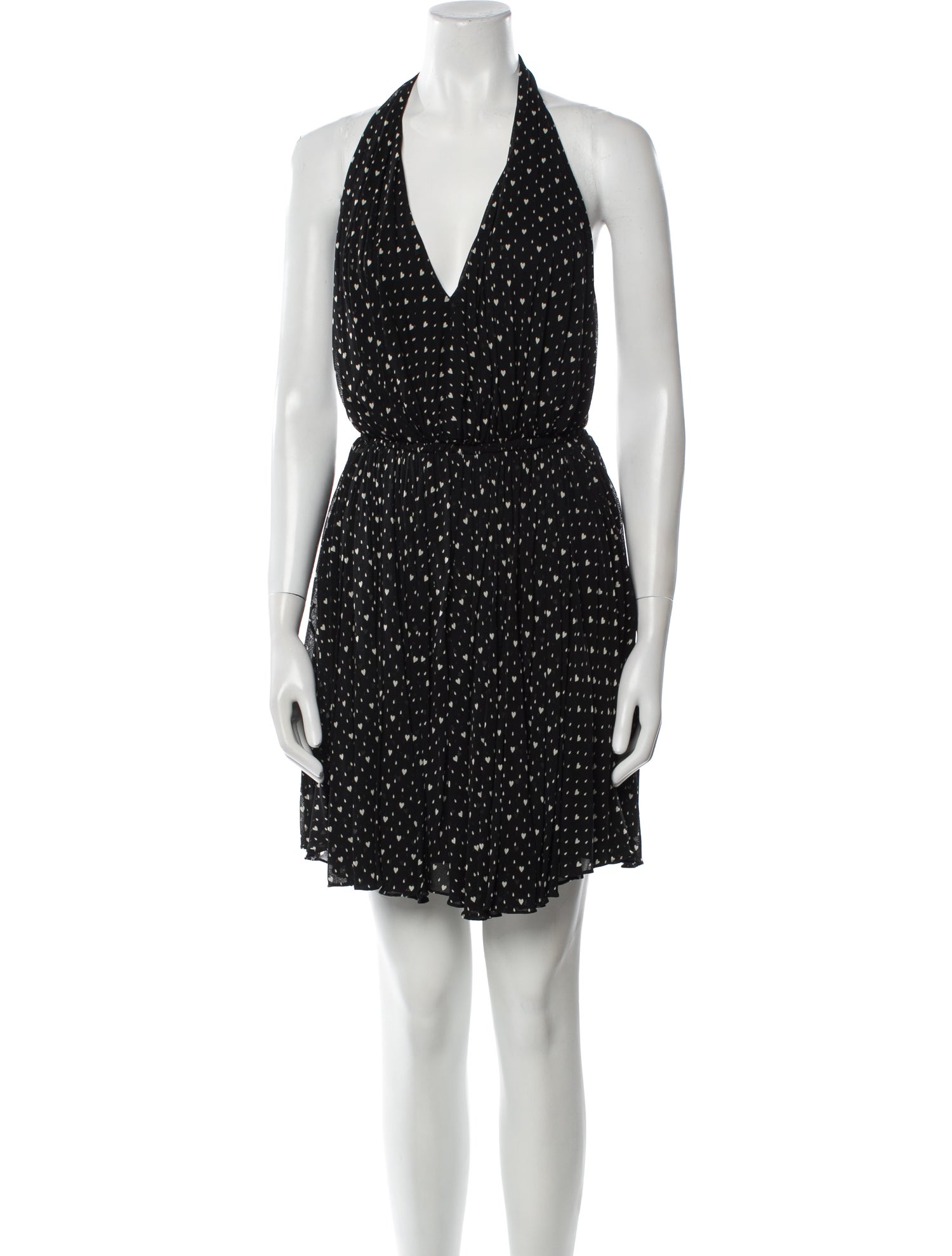 Saint Laurent Printed Mini Dress