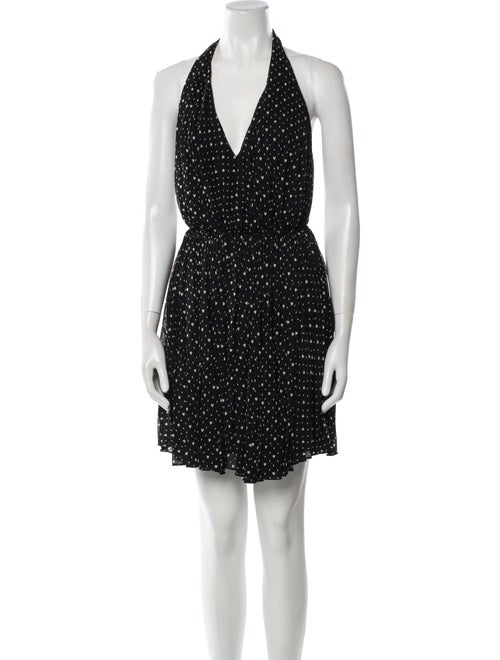 Saint Laurent Printed Mini Dress