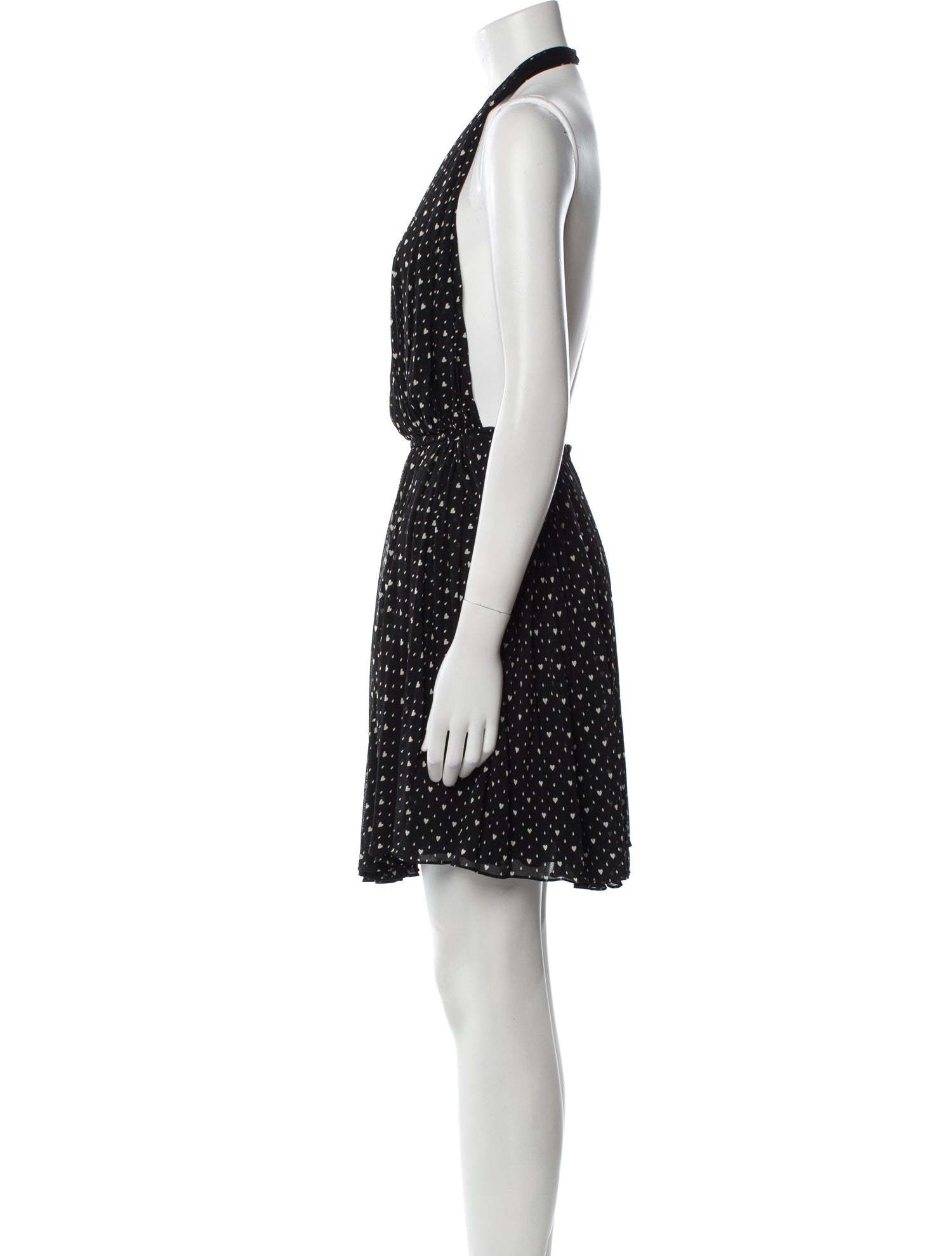 Saint Laurent Printed Mini Dress