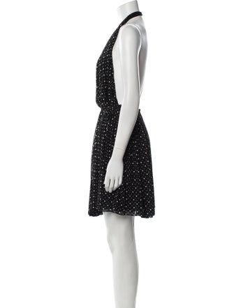 Saint Laurent Printed Mini Dress