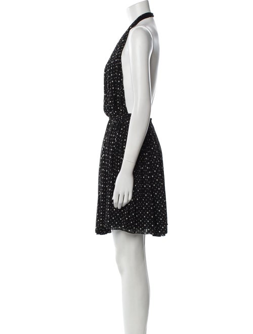 Saint Laurent Printed Mini Dress