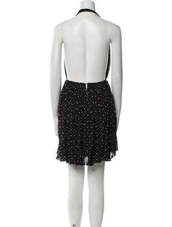 Saint Laurent Printed Mini Dress