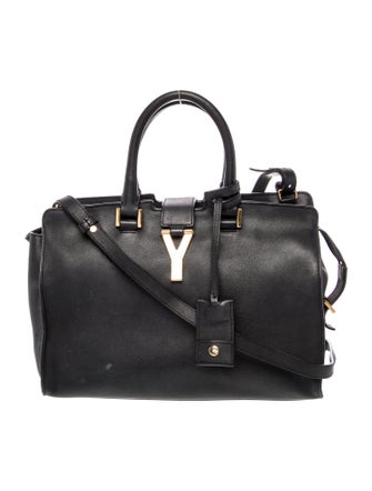 Saint Laurent Leather Y Cabas Small
