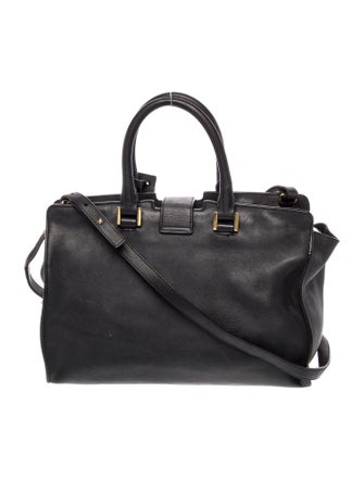 Saint Laurent Leather Y Cabas Small