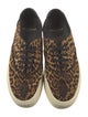 Saint Laurent Canvas Animal Print Sneakers