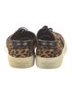 Saint Laurent Canvas Animal Print Sneakers
