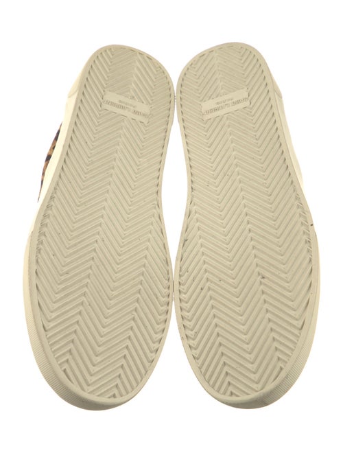 Saint Laurent Canvas Animal Print Sneakers