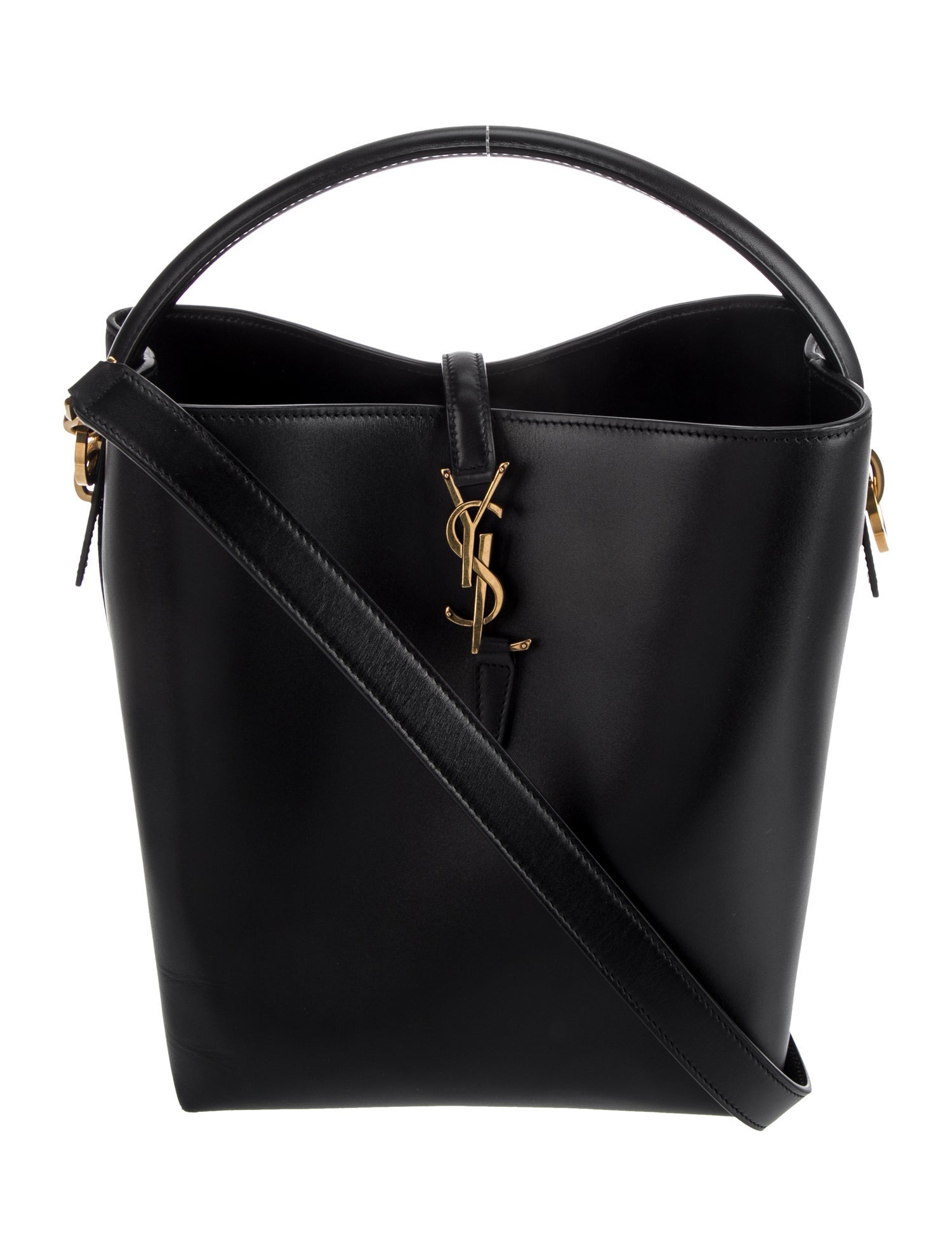 Saint Laurent Leather Le 37 Bucket 2023