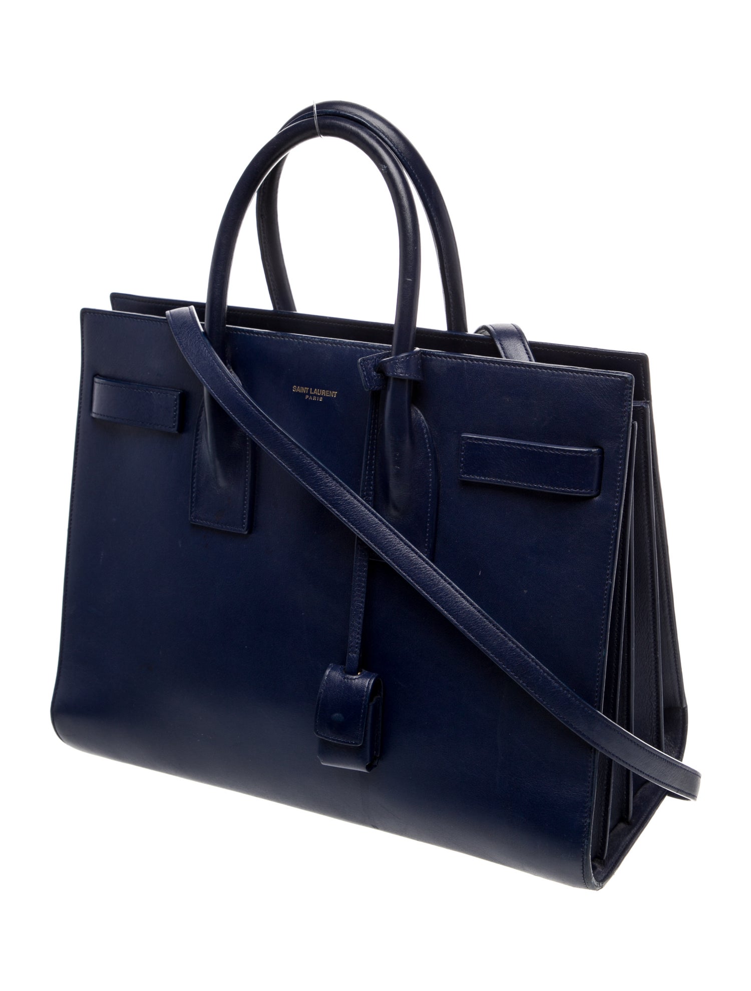 Saint Laurent Leather Sac De Jour