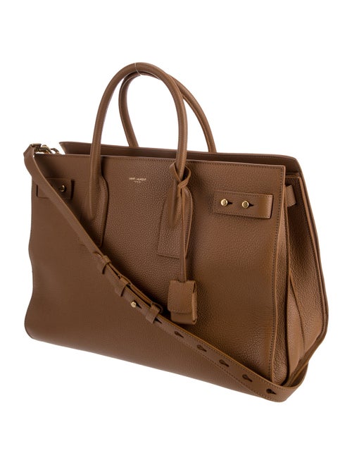 Saint Laurent Leather Sac De Jour Medium