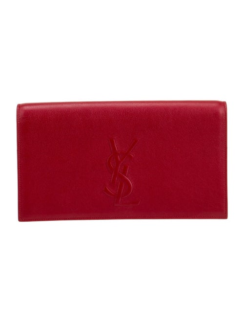 Yves Saint Laurent Leather Clutch