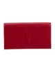 Yves Saint Laurent Leather Clutch