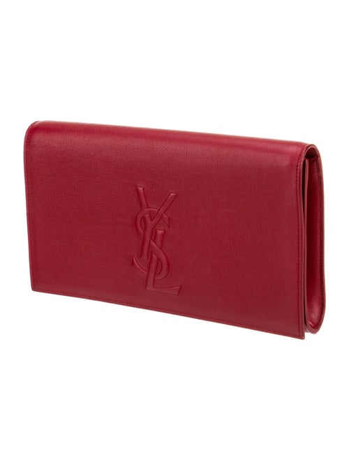 Yves Saint Laurent Leather Clutch