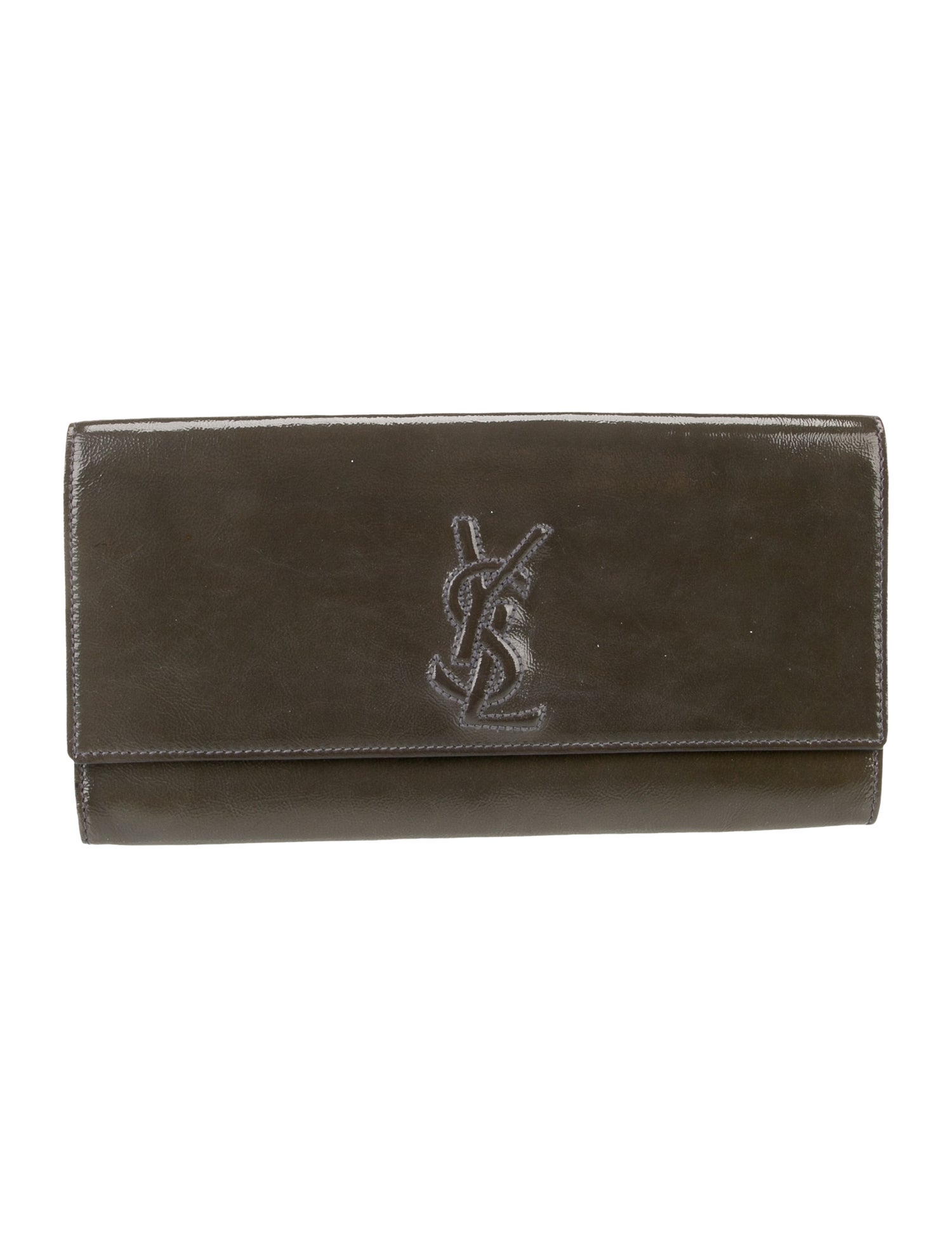 Yves Saint Laurent Patent Leather Clutch