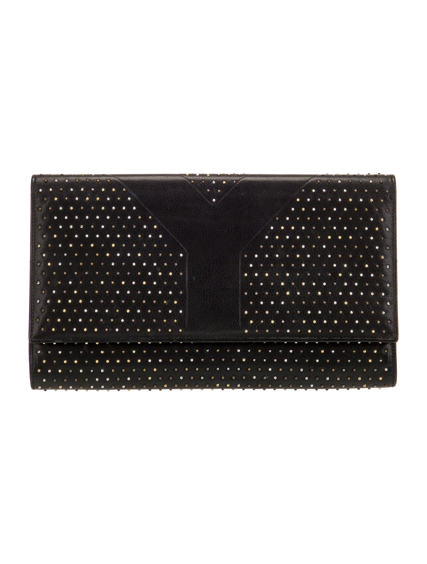 Yves Saint Laurent Leather Clutch