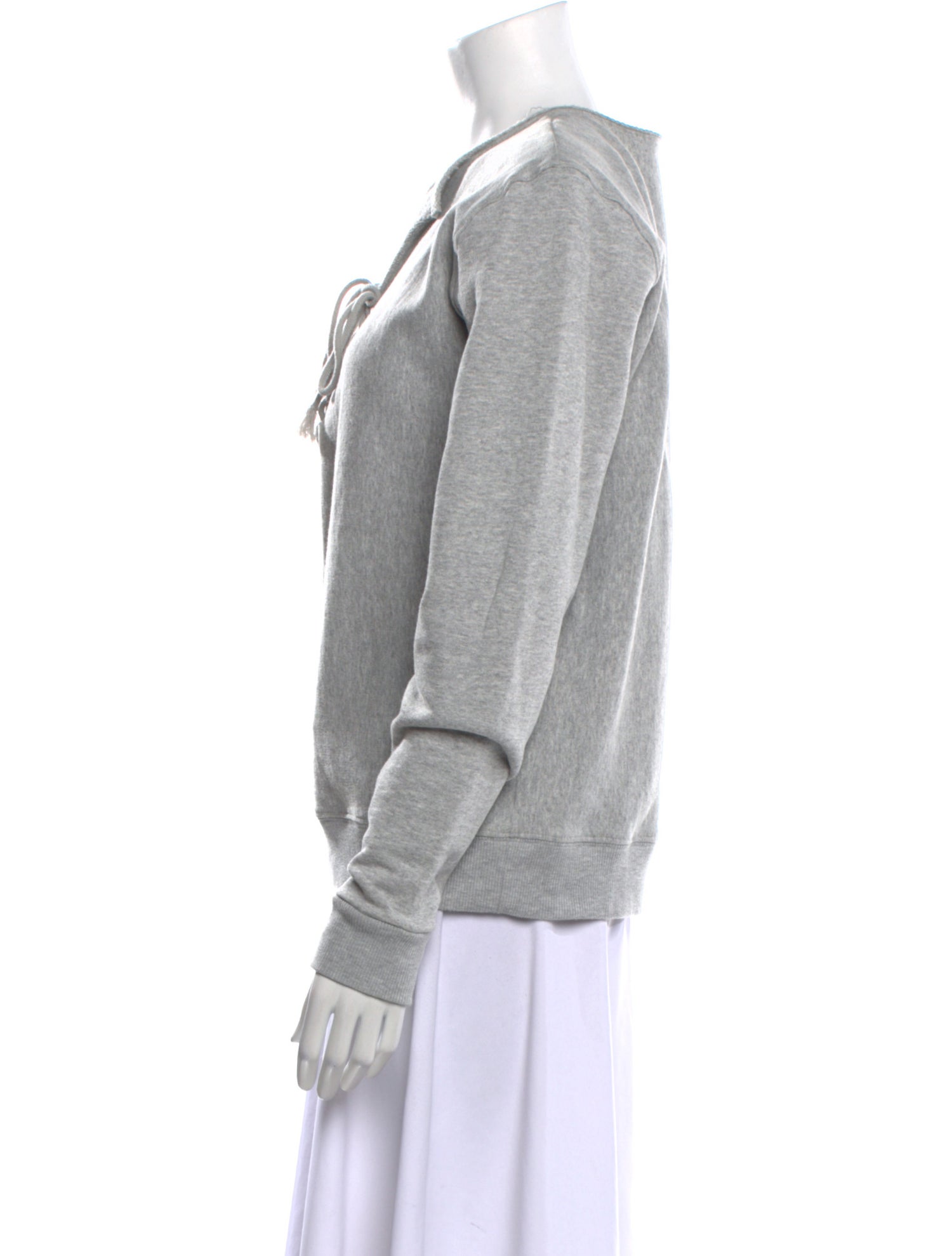 Saint Laurent 2017 V-Neck Sweatshirt