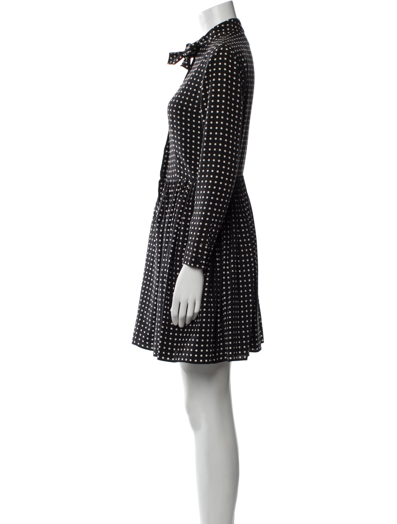 Saint Laurent Silk Mini Dress