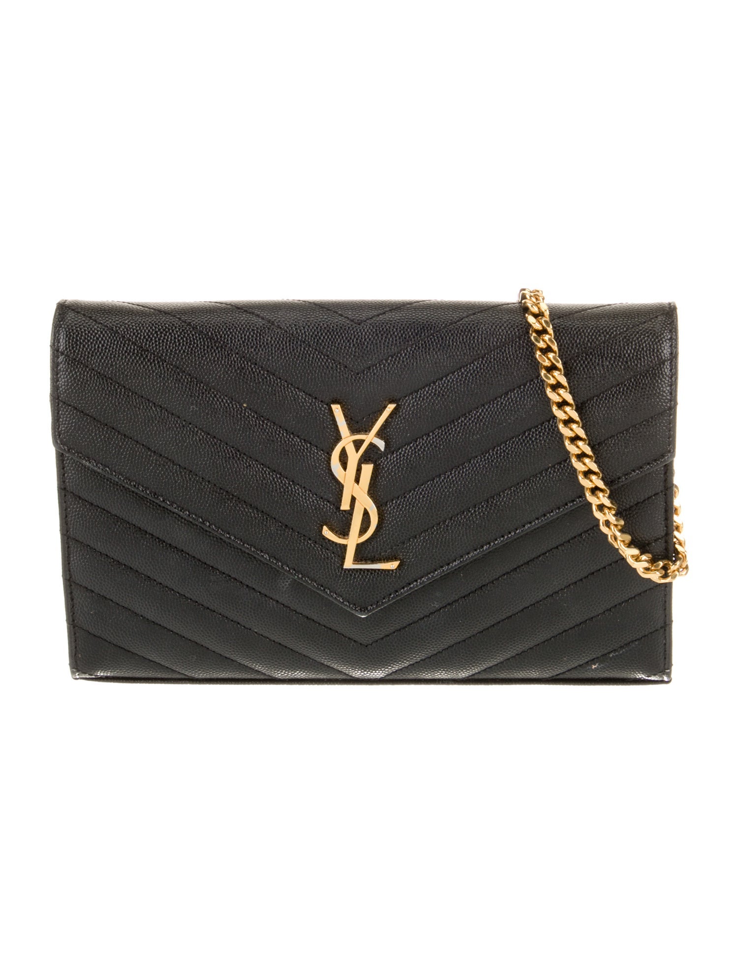 Saint Laurent Leather Cassandre