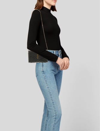 Saint Laurent Leather Cassandre